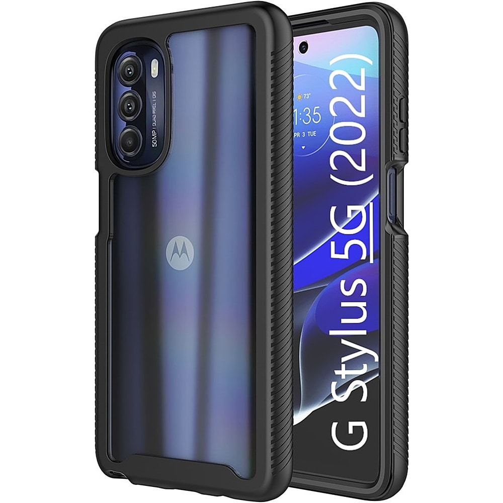 SaharaCase - GRIP Series Case for Motorola Moto G Stylus 5G (2022) - Black_6