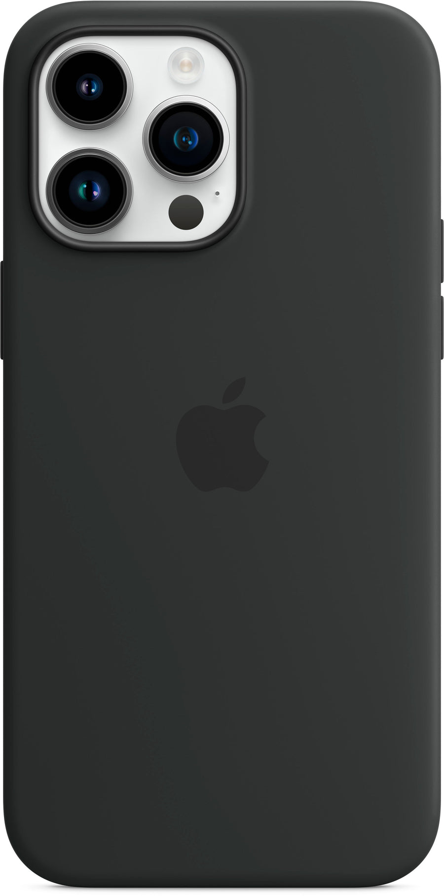 Apple - iPhone 14 Pro Max Silicone Case with MagSafe - Midnight_0
