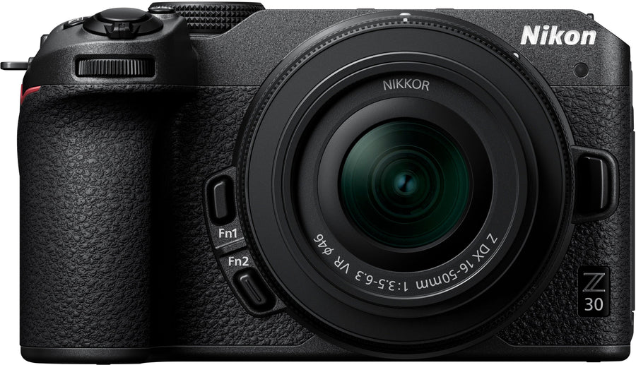 Nikon - Z 30 4K Mirrorless Camera w/ NIKKOR Z DX 16-50mm f/3.5-6.3 VR Lens - Black_0