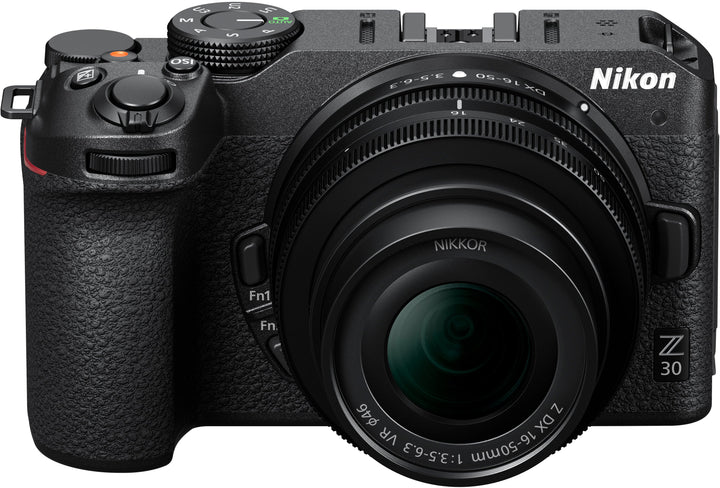 Nikon - Z 30 4K Mirrorless Camera w/ NIKKOR Z DX 16-50mm f/3.5-6.3 VR Lens - Black_11