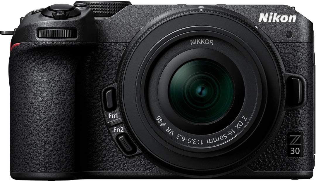 Nikon - Z 30 4K Mirrorless Camera 2-Lens Kit w/ NIKKOR Z DX 16-50mm f/3.5-6.3 VR and NIKKOR Z DX 50-250mm f/4.5-6.3 VR Lenses - Black_8