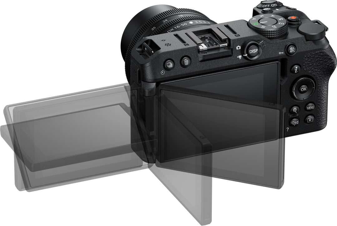 Nikon - Z 30 4K Mirrorless Camera 2-Lens Kit w/ NIKKOR Z DX 16-50mm f/3.5-6.3 VR and NIKKOR Z DX 50-250mm f/4.5-6.3 VR Lenses - Black_6