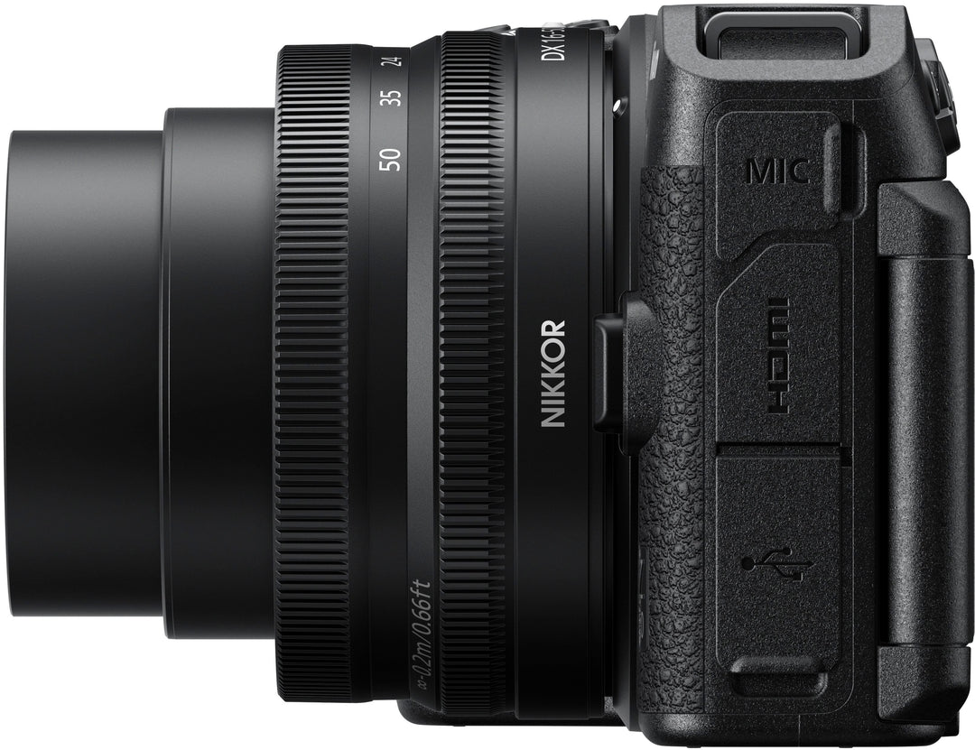 Nikon - Z 30 4K Mirrorless Camera 2-Lens Kit w/ NIKKOR Z DX 16-50mm f/3.5-6.3 VR and NIKKOR Z DX 50-250mm f/4.5-6.3 VR Lenses - Black_2