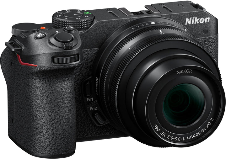 Nikon - Z 30 4K Mirrorless Camera 2-Lens Kit w/ NIKKOR Z DX 16-50mm f/3.5-6.3 VR and NIKKOR Z DX 50-250mm f/4.5-6.3 VR Lenses - Black_3