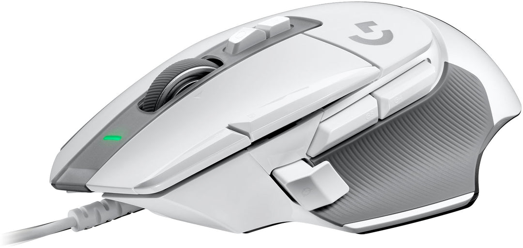 Logitech - G502 X Wired Hyper-fast scroll Gaming Mouse with HERO 25K Sensor - White_0