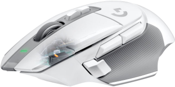 Logitech - G502 X LIGHTSPEED Wireless Gaming Mouse with HERO 25K Sensor - White_4