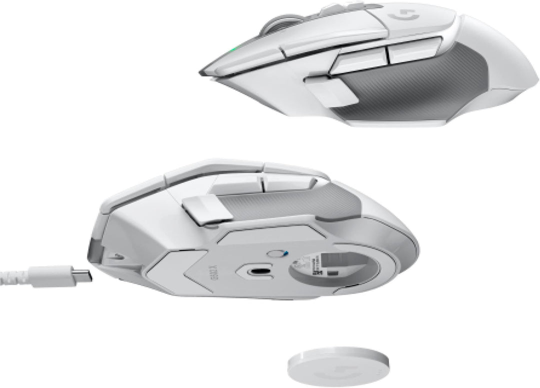 Logitech - G502 X LIGHTSPEED Wireless Gaming Mouse with HERO 25K Sensor - White_2