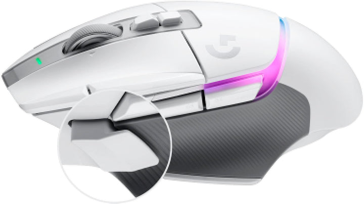 Logitech - G502 X PLUS LIGHTSPEED Wireless Gaming Mouse with HERO 25K Sensor - White_4