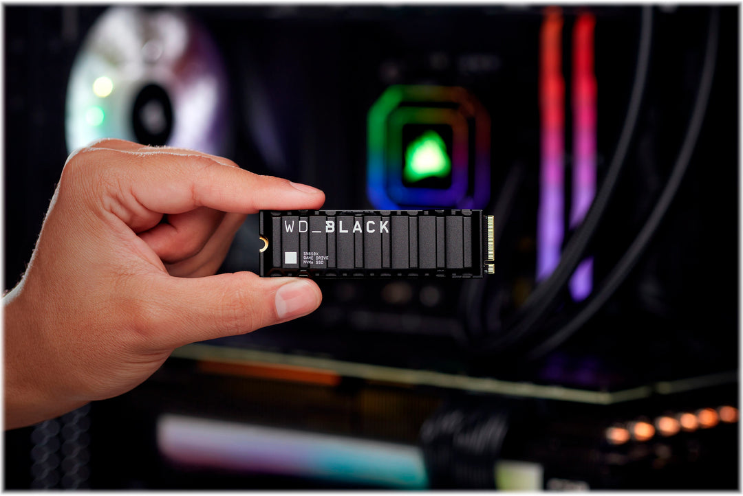 WD - WD_BLACK SN850X 2TB Internal SSD PCIe Gen 4 x4 NVMe with Heatsink for PS5 and Desktops_2