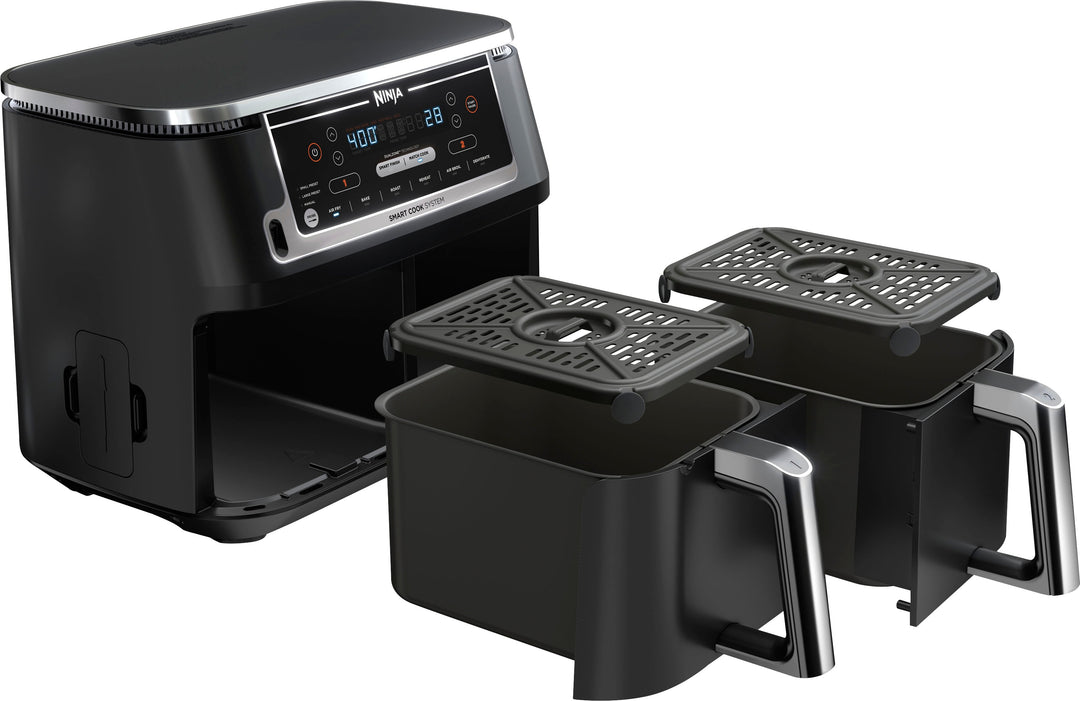 Ninja - Foodi 6-in-1 10-qt. XL 2-Basket Air Fryer with DualZone Technology & Smart Cook System - Black_5