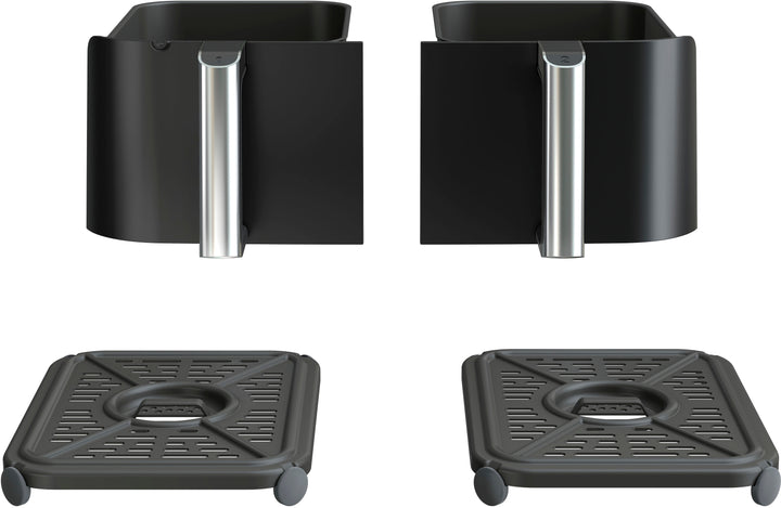Ninja - Foodi 6-in-1 10-qt. XL 2-Basket Air Fryer with DualZone Technology & Smart Cook System - Black_4