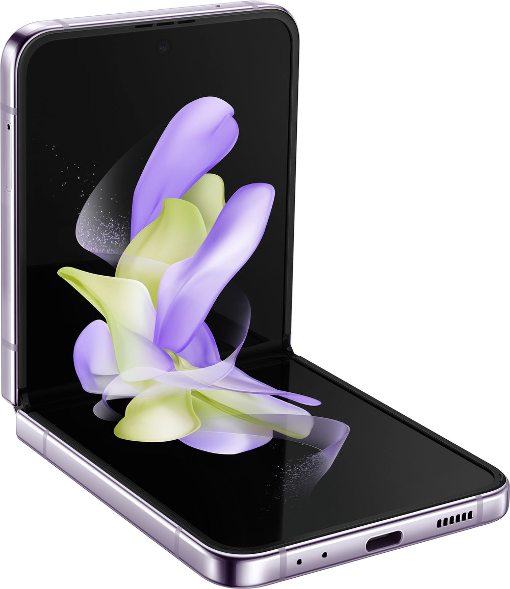 Samsung - Galaxy Z Flip4 256GB (Unlocked) - Bora Purple_1