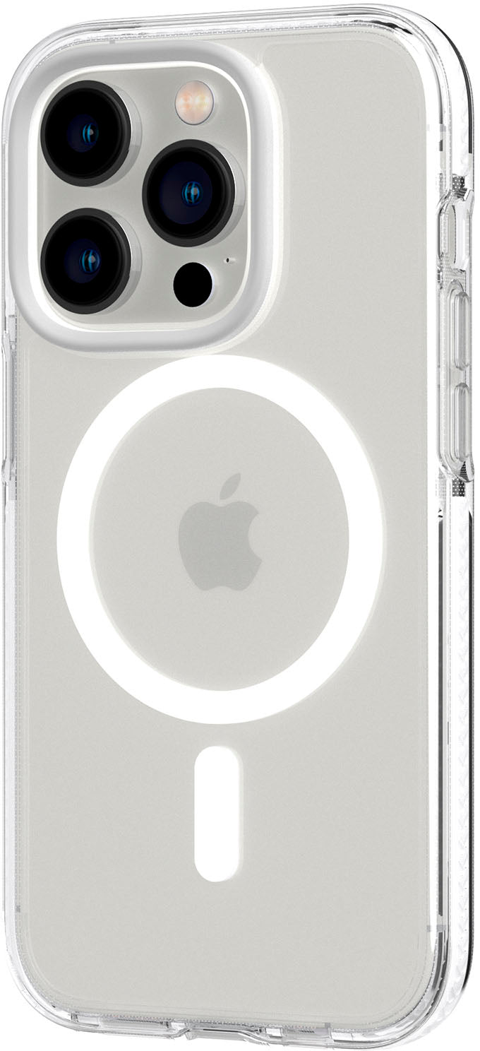 Tech21 - EvoCrystal Case with MagSafe for Apple iPhone 14 Pro - White_1