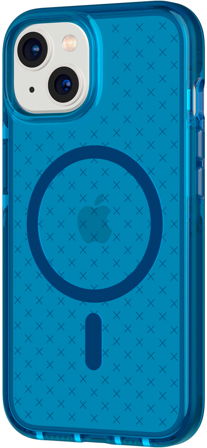 Tech21 - EvoCheck Case with MagSafe for Apple iPhone 14 - Classic Blue_1