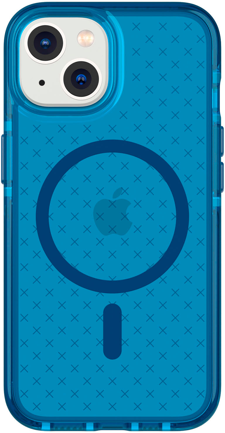 Tech21 - EvoCheck Case with MagSafe for Apple iPhone 14 - Classic Blue_0