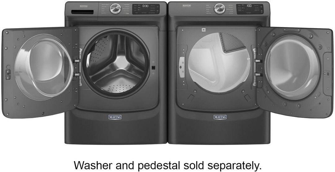 Maytag - 7.3 Cu. Ft. Gas Dryer with Extra Power Button - Volcano Black_12