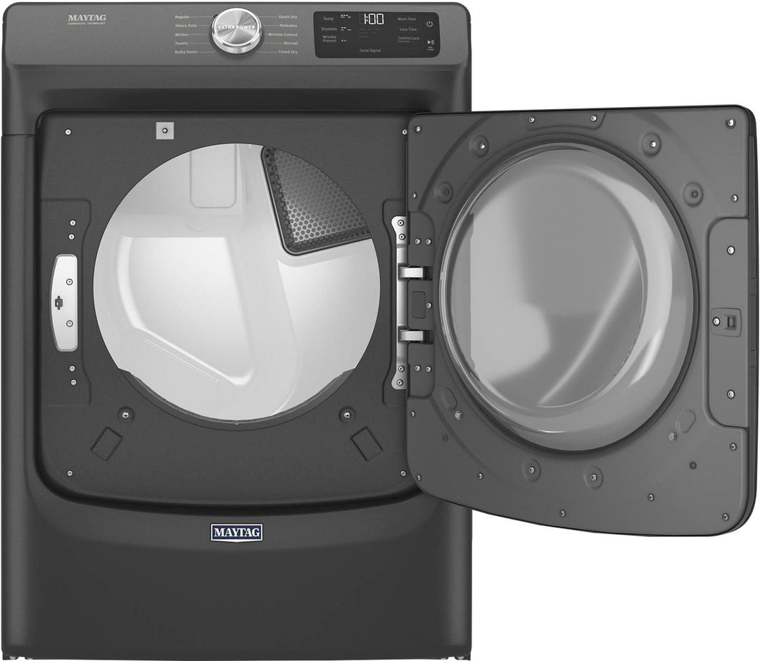 Maytag - 7.3 Cu. Ft. Gas Dryer with Extra Power Button - Volcano Black_8