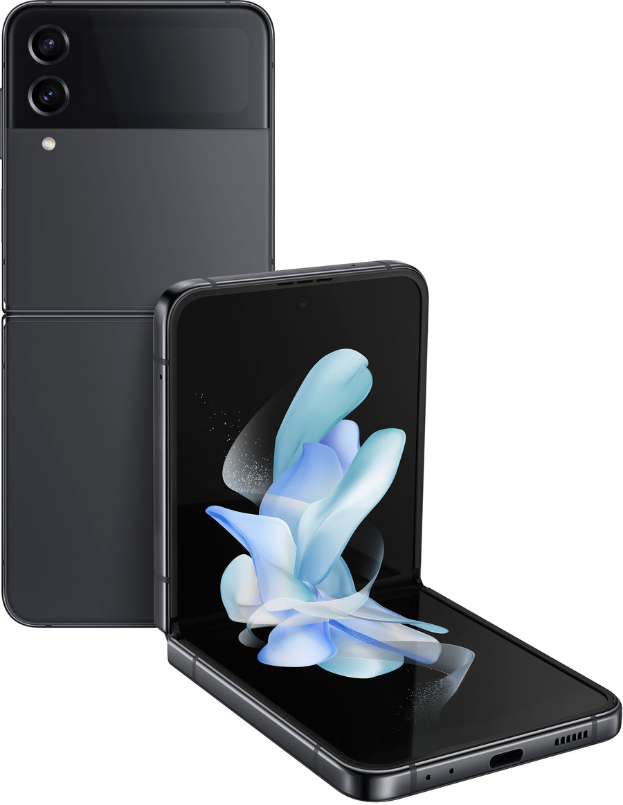 Samsung - Galaxy Z Flip4 256GB - Graphite (Verizon)_0