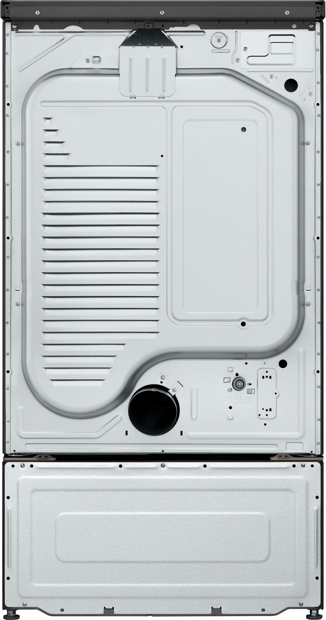 LG - 27" Laundry Pedestal with Storage Drawer - Black Steel_2