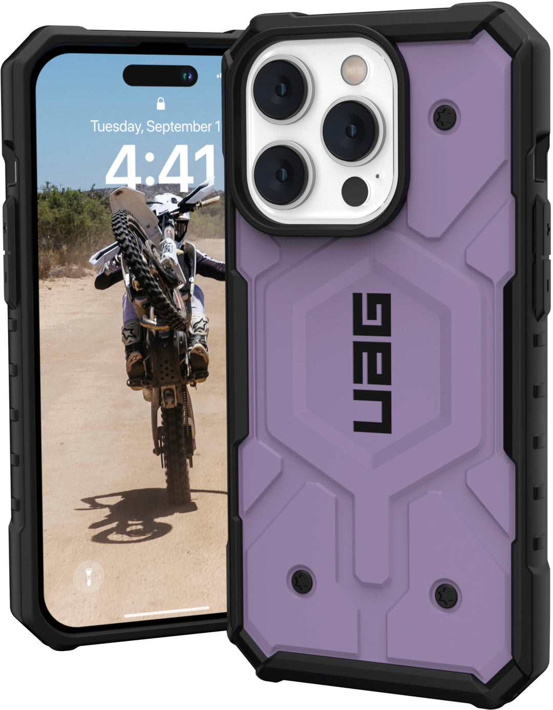 UAG - Pathfinder Series Case with Magsafe for iPhone 14 Pro - Lilac_0