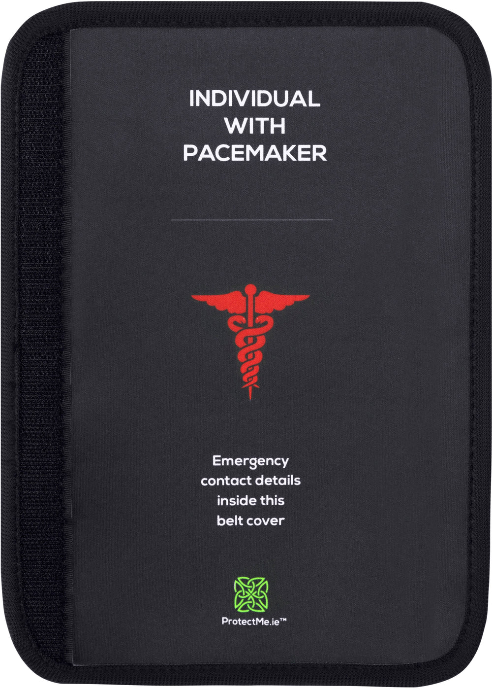 Protect Me - Seatbelt Cover - Individual with Pacemaker - Black_1