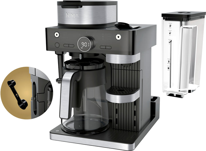 Ninja - 7 Style Espresso & Coffee Barista System, Single-Serve & Nespresso Capsule Compatible, 12-Cup Carafe, Built-in Frother - Black_7