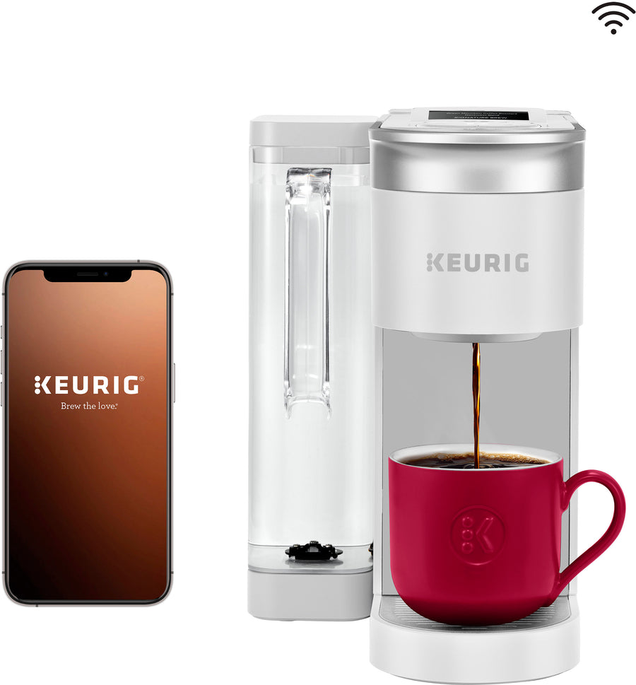 Keurig - K-Supreme SMART Single Serve Coffee Maker with WiFi Compatibility - White_0