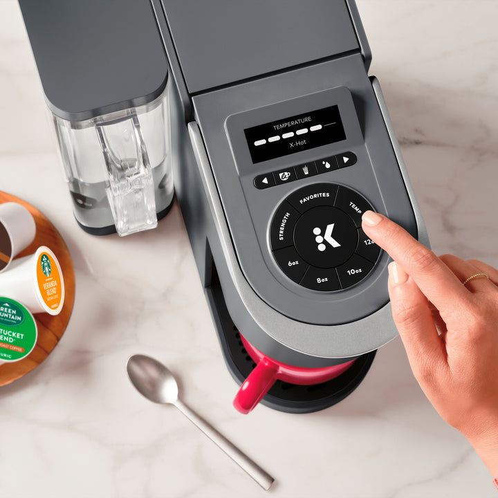 Keurig - K-Supreme SMART Single Serve Coffee Maker with WiFi Compatibility - Gray_9