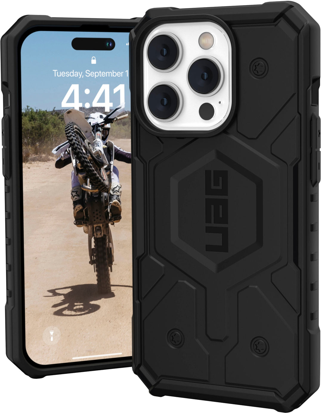 UAG - Pathfinder Series Case with Magsafe for iPhone 14 Pro - Black_0