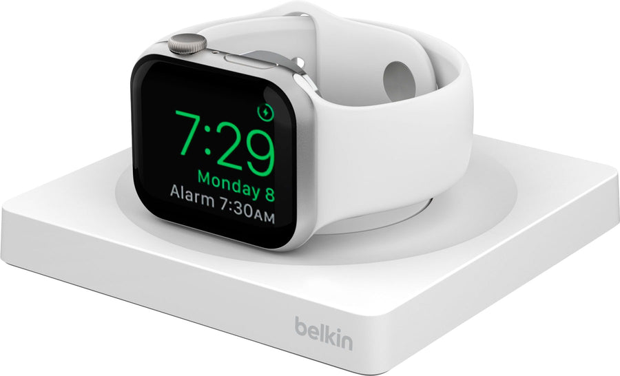 Belkin - BOOST↑CHARGE PRO Portable Fast Charger for Apple Watch - White_0