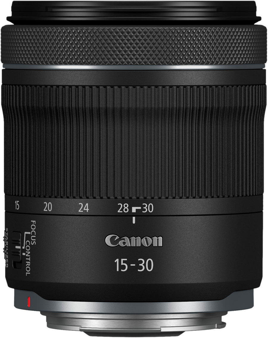 Canon - RF 15-30mm f/4.5-6.3 IS STM Ultra-Wide Angle Zoom Lens - Black_0