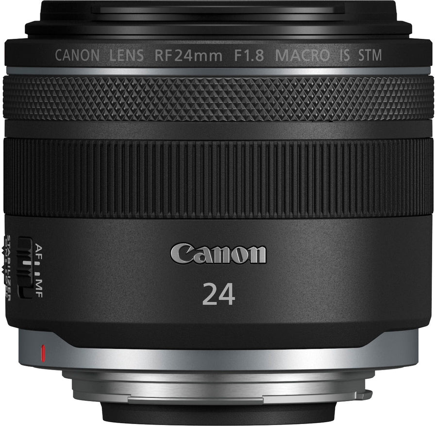 Canon - RF 24mm f/1.8 MACRO IS STM Wide Angle Prime Lens - Black_0