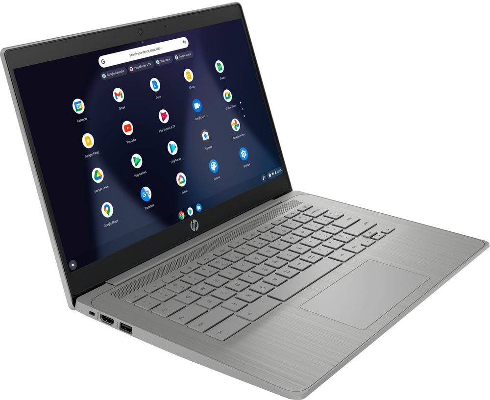 HP - 14" Chromebook - Intel Celeron - 4GB Memory - 64GB eMMC - Modern Gray_1