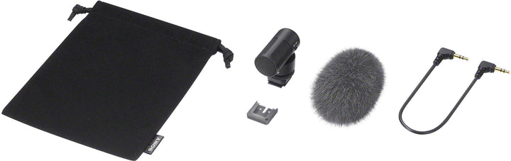 Sony - Vlogger Shotgun Microphone, MI Shoe and 3.5mm cable compatible_3