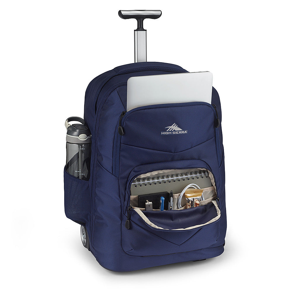 High Sierra - Freewheel Pro Wheeled Backpack for 15" Laptop - True Navy_2
