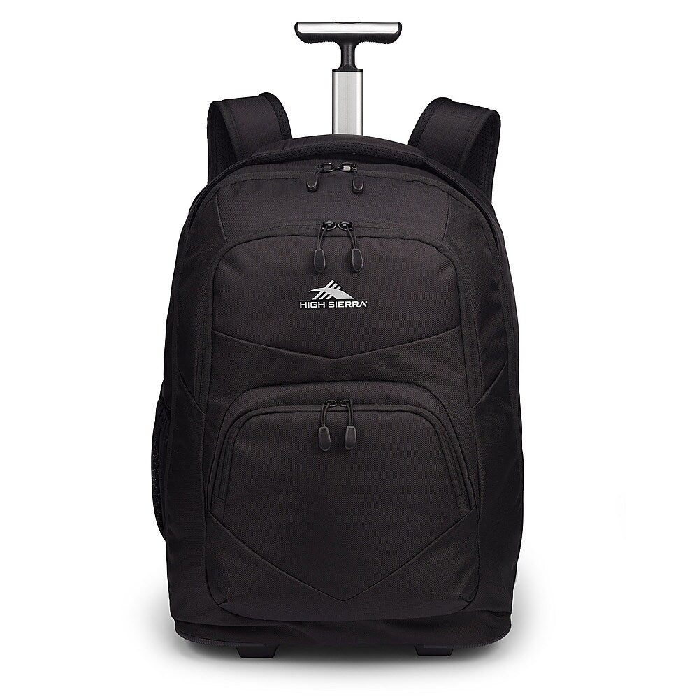 High Sierra - Freewheel Pro Wheeled Backpack for 15" Laptop - Black_1