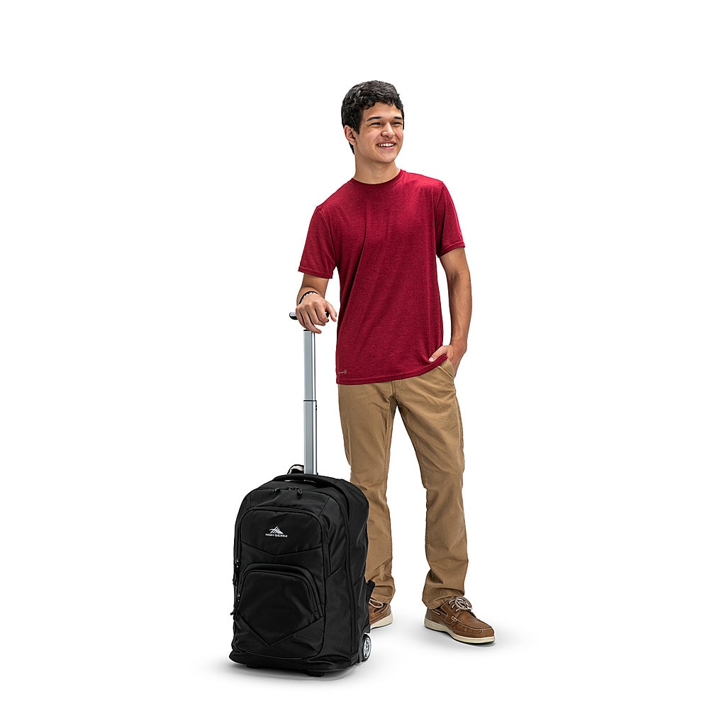 High Sierra - Freewheel Pro Wheeled Backpack for 15" Laptop - Black_5