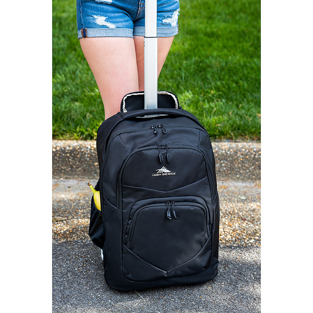 High Sierra - Freewheel Pro Wheeled Backpack for 15" Laptop - Black_4