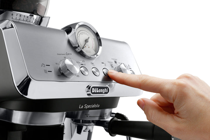 De'Longhi - La Specialista Arte EC9155MB Espresso Machine - Stainless Steel/Black_6