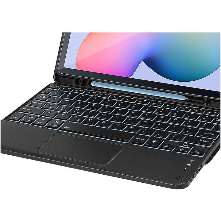 SaharaCase - Keyboard Folio Case for Samsung Galaxy Tab S6 Lite - Black_4