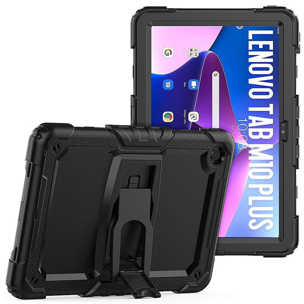 SaharaCase - Defence Series Case for Lenovo Tab M10 Plus (3rd Gen) - Black_1