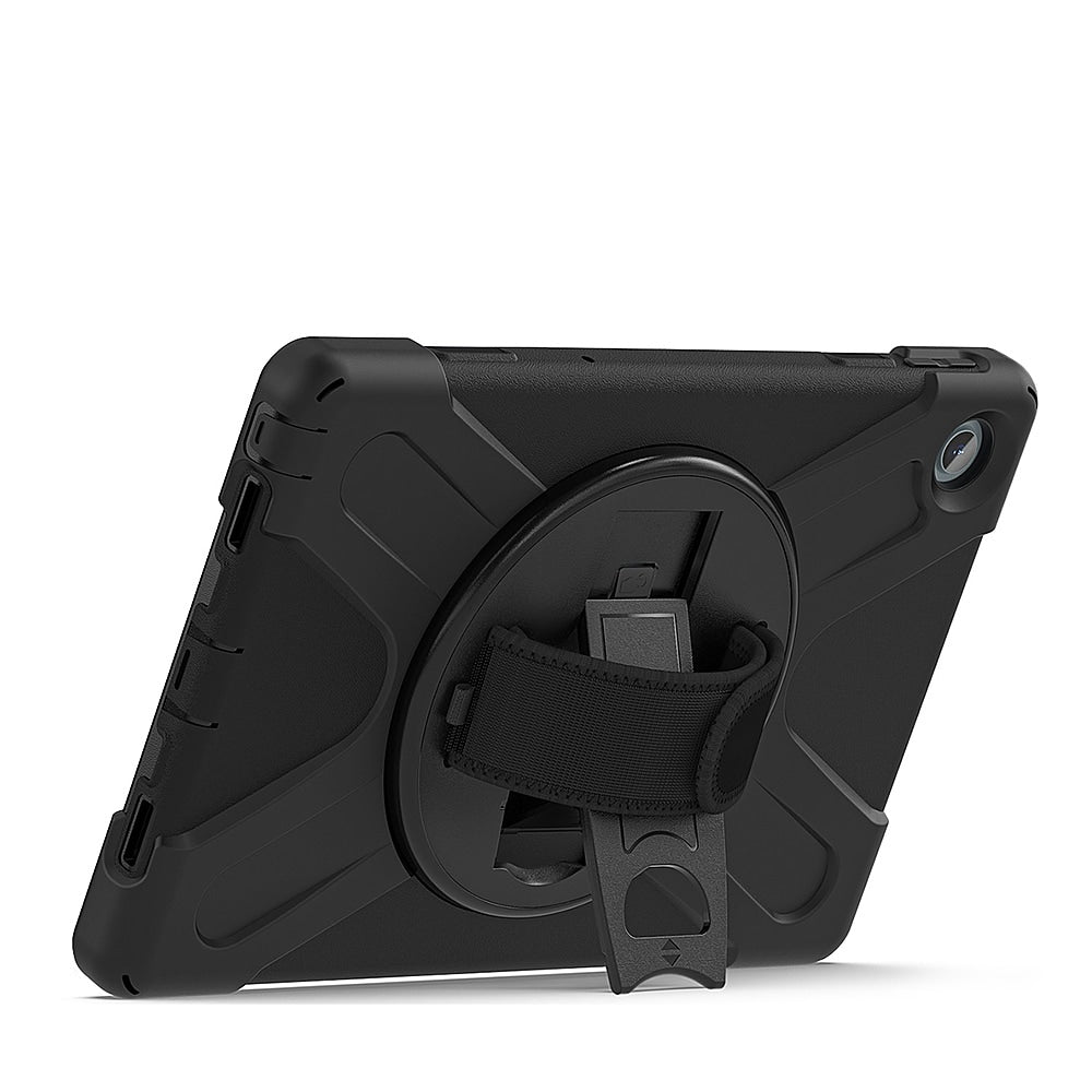 SaharaCase - Protection Hand Strap Series Case for Lenovo Tab M10 Plus (3rd Gen) - Black_1