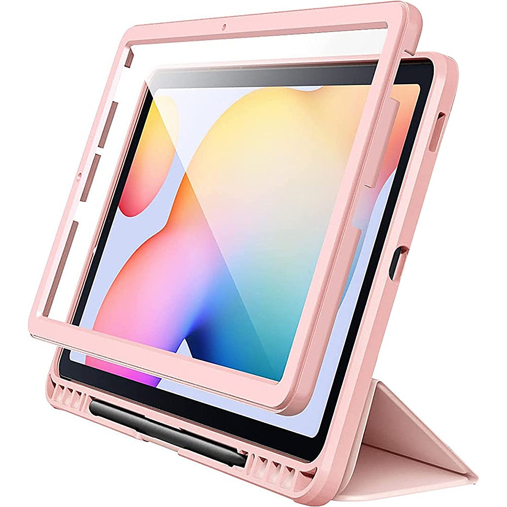 SaharaCase - Heavy Duty Folio Case for Samsung Galaxy Tab S6 Lite (2020/2022) - Rose Gold_5