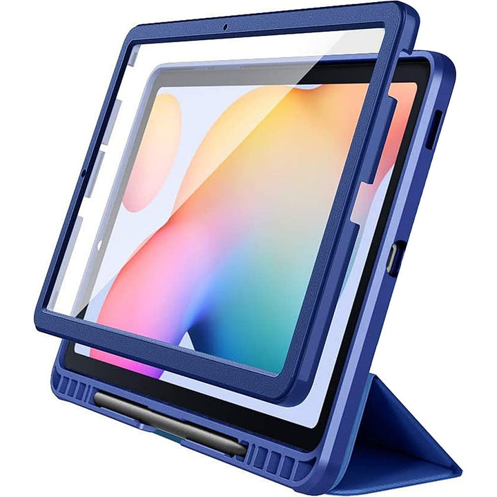 SaharaCase - Heavy Duty Folio Case for Samsung Galaxy Tab S6 Lite (2020/2022) - Blue_5