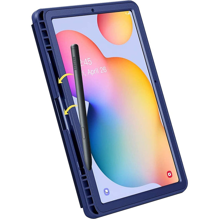 SaharaCase - Heavy Duty Folio Case for Samsung Galaxy Tab S6 Lite (2020/2022) - Blue_4