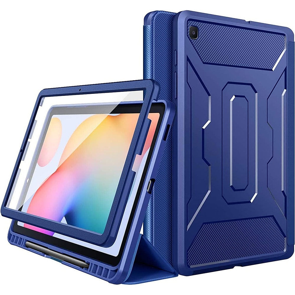 SaharaCase - Heavy Duty Folio Case for Samsung Galaxy Tab S6 Lite (2020/2022) - Blue_3