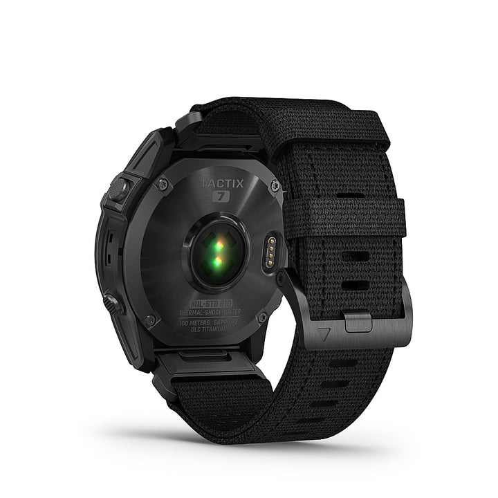 Garmin - tactix 7 Pro Ballistics Edition Solar-powered Tactical GPS Smartwatch, Applied Ballistics 47 mm Fiber-reinforced polymer - Black_3