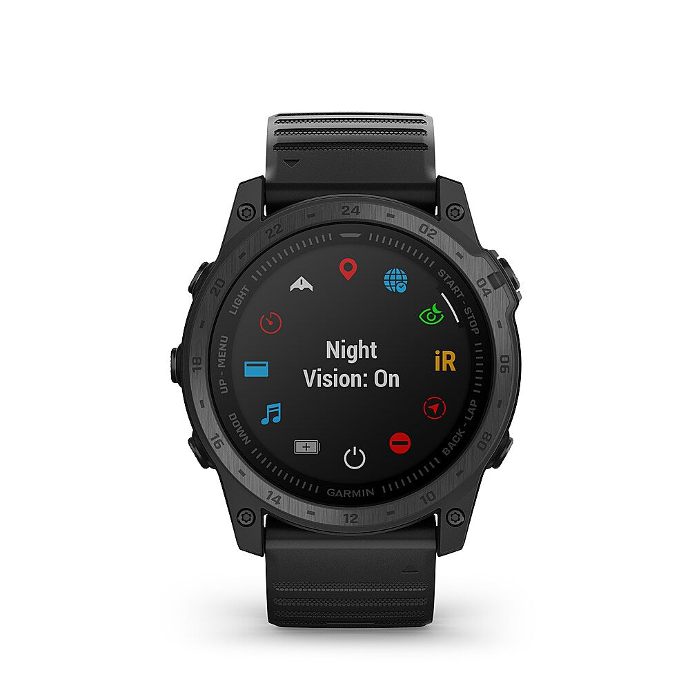 Garmin - tactix 7 Standard Edition Premium Tactical GPS Smartwatch 47 mm Fiber-reinforced polymer - Black_0