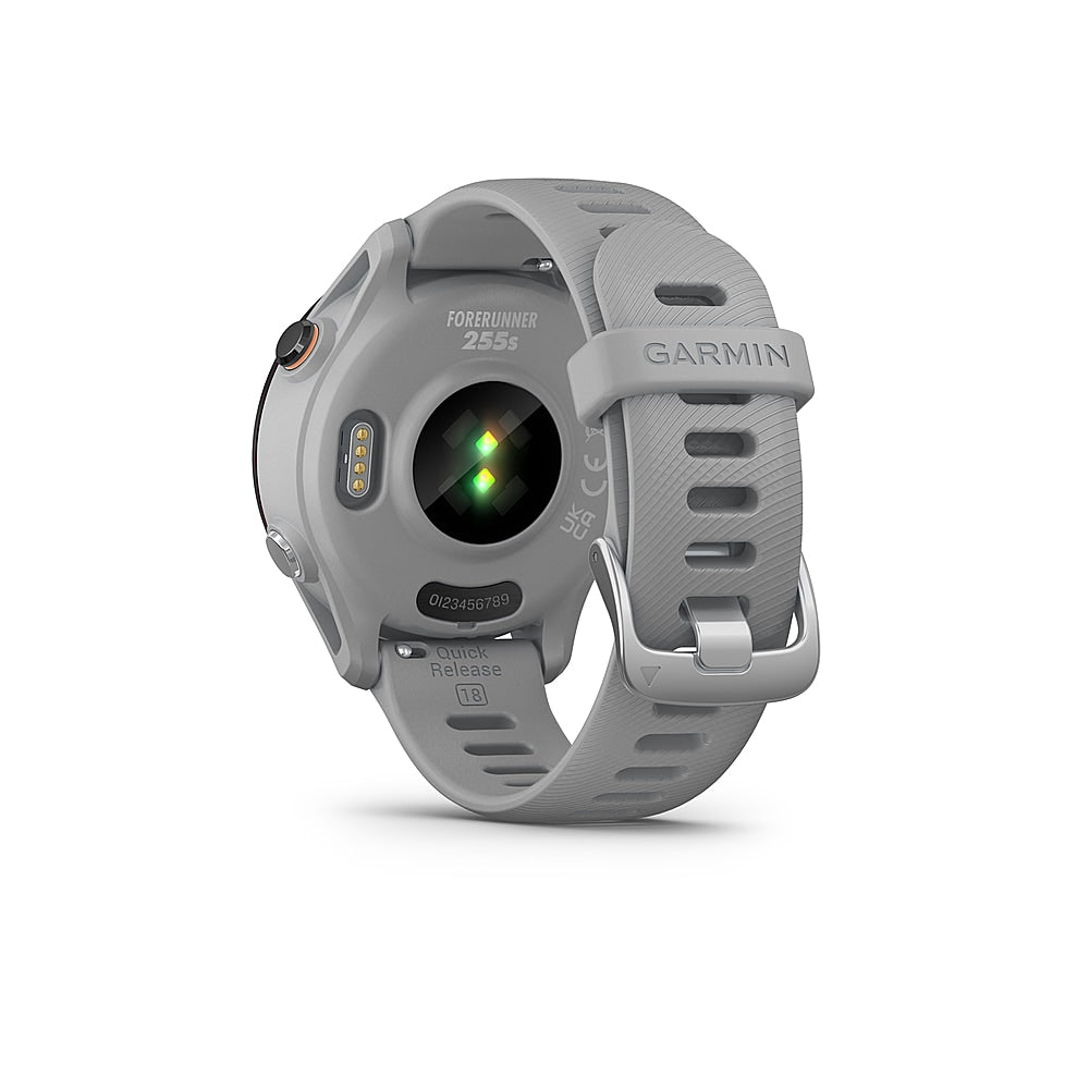 Garmin - Forerunner 255S GPS Smartwatch 41 mm Fiber-reinforced polymer - Powder Grey_3