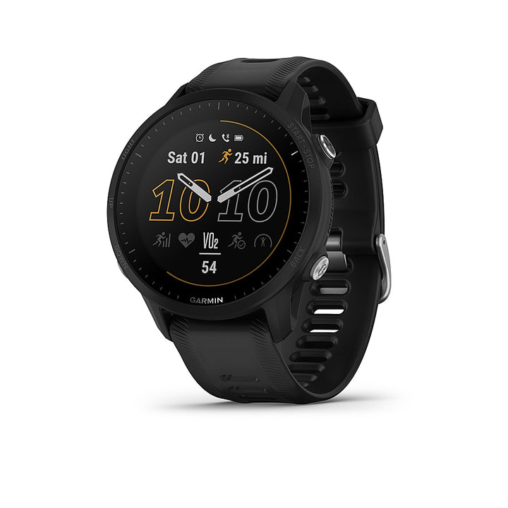 Garmin - Forerunner 955 GPS Smartwatch 47 mm Fiber-reinforced polymer - Black_2
